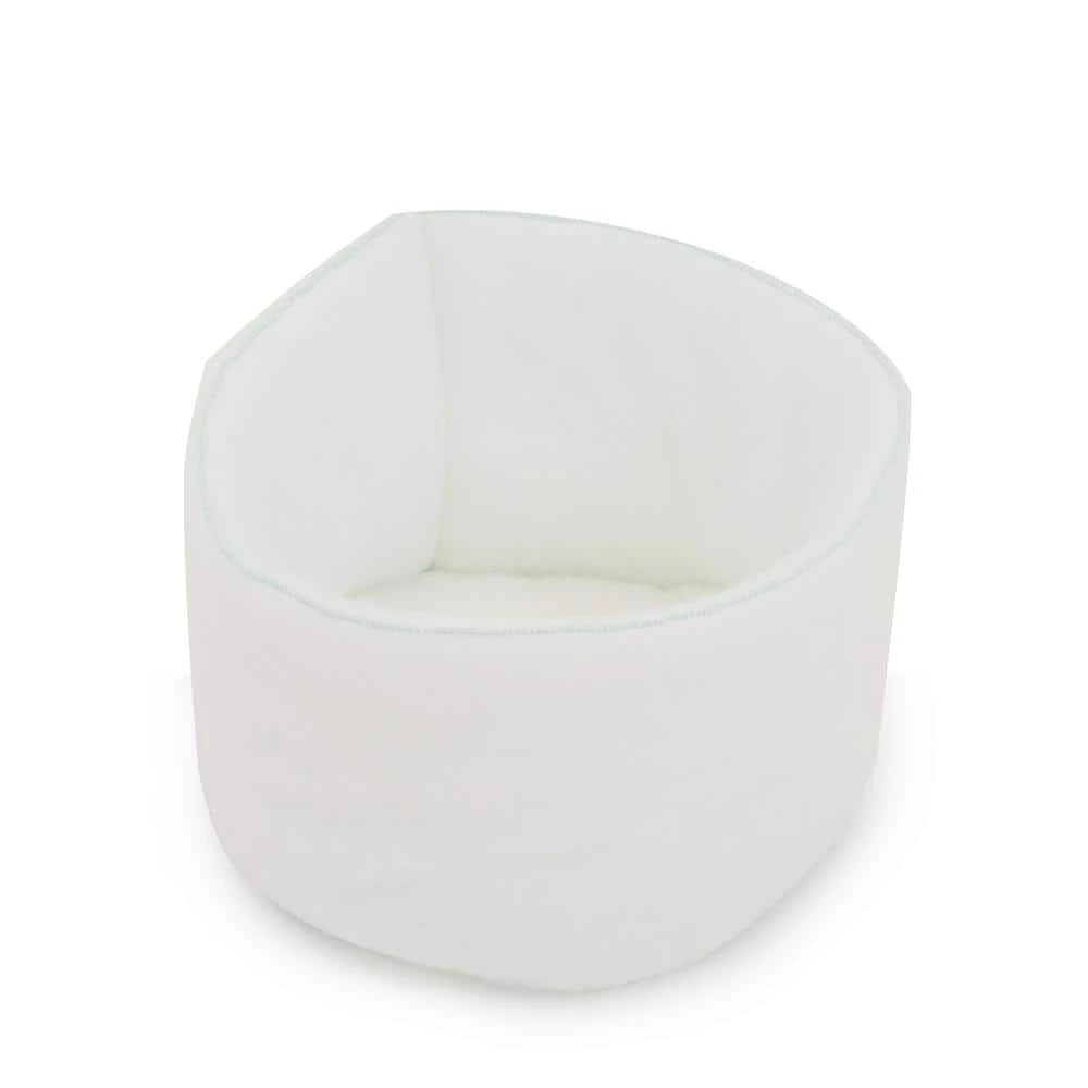 Mysterious Kitty Kup Medium White Bed by Carolina Pet Company - Image 4