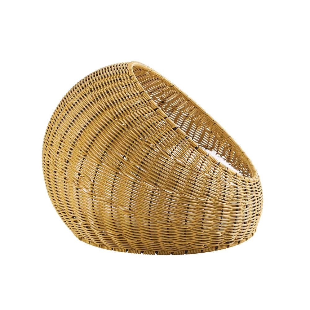 Nala Medium Brown Wicker Cat Bed by Sam's Pets - Image 8