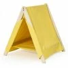 Pet Tent, Cat Tent for Indoor Cats, Wooden Cat House for Small Pets, Yellow by Unbranded