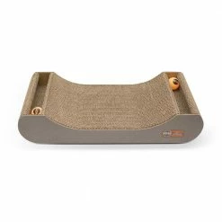 20.5 in. x 9.5 in. x 3.94 in. Kitty Tippy Scratch n' Track Cardboard Toy by Unbranded