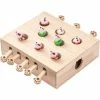 Interactive Whack-A-Mole Solid Wood Toys for Cats by Foobrues