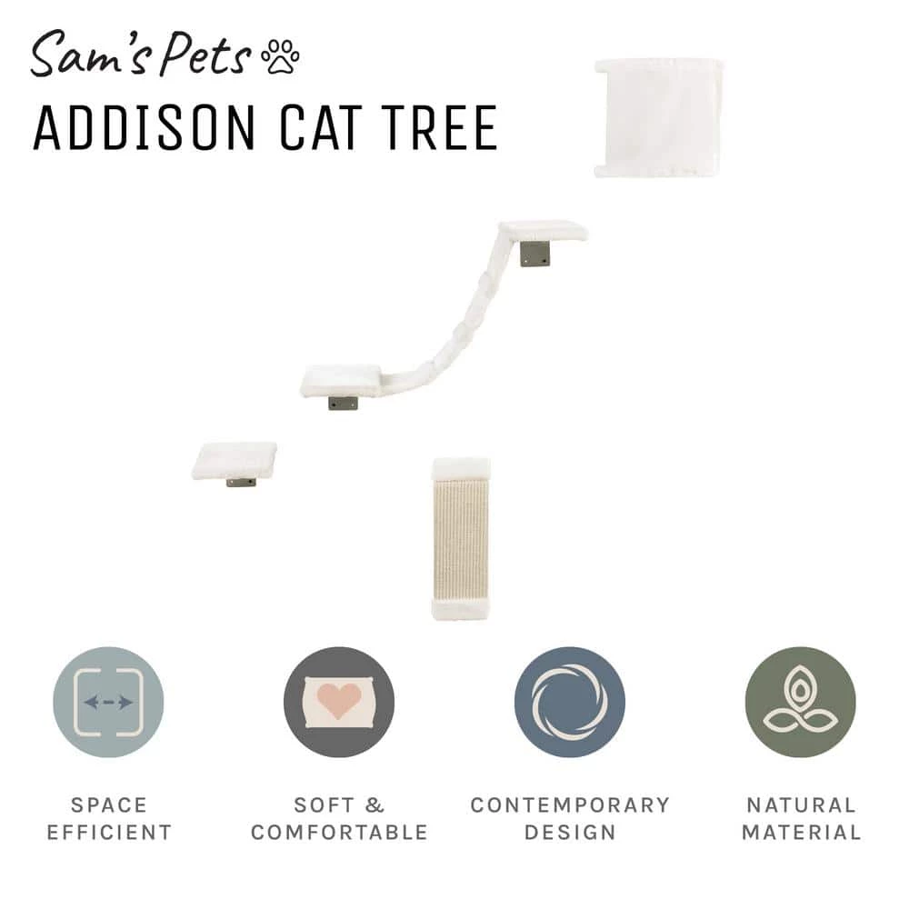 Addison Wall Climber Cat Tree by Sam's Pets - Image 3