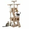 67 in. H Cat Tree Play House Kitty Tower with Scratching Posts by COZIWOW