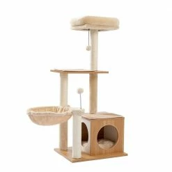 Hammock Condo Cat Tree Spring Ball by Foobrues