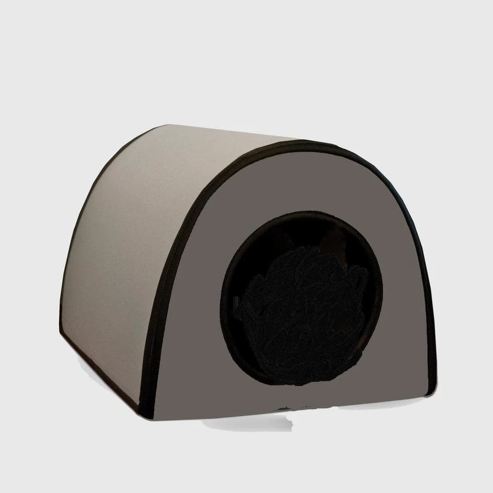21 in. x 14 in. x 13 in. 25-Watt Gray Mod Thermo-Kitty Shelter by K and H Pet Products