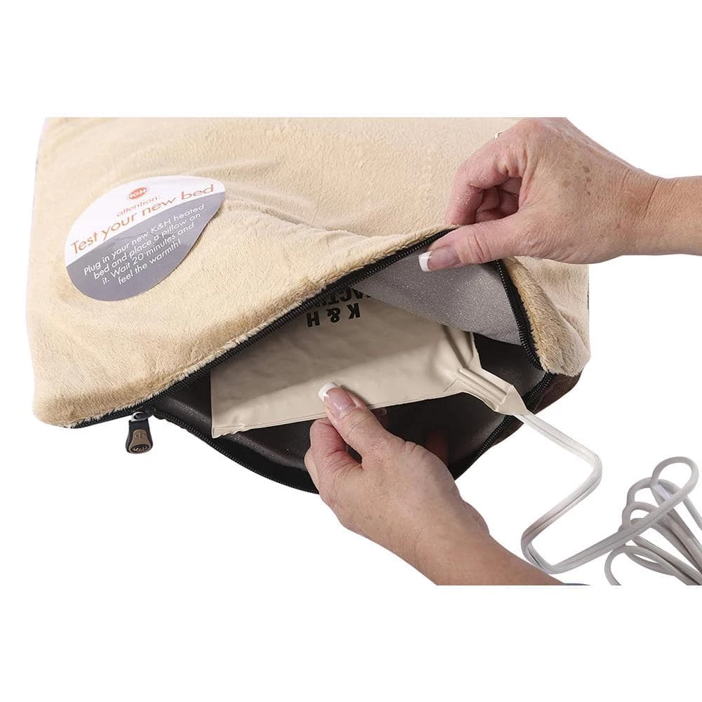 Thermo-Kitty Mat Small Sage Heated Cat Bed by K&H Pet Products - Image 3