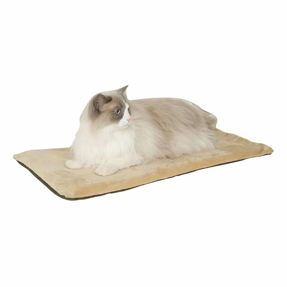 Thermo-Kitty Mat Small Sage Heated Cat Bed by K&H Pet Products - Image 2