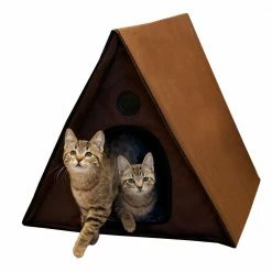 Outdoor Heated Kitty A-Frame House by K&H Pet Products