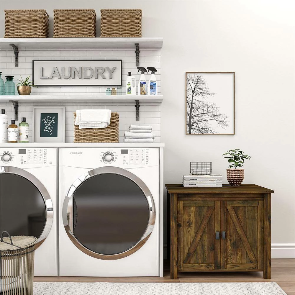 Farmington Litter Box Enclosure, Rustic by OLLIE & HUTCH - Image 8