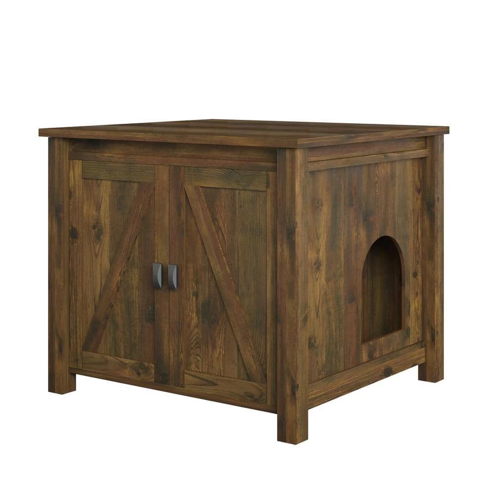 Farmington Litter Box Enclosure, Rustic by OLLIE & HUTCH