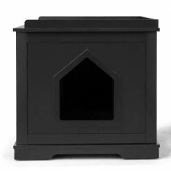 29.5 in. x 21 in. MDF Cat Litter Box by ANGELES HOME