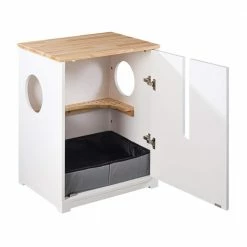 Omega Enclosure Cat Litter Cabinet with Foldable Litter Box by MYZOO