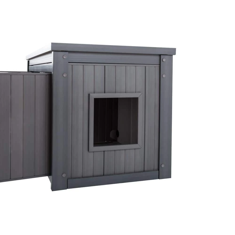 22 in. x 46.1 in. ECOFLEX LitterLoo Bench Litter Box Cover by New Age Pet - Image 4