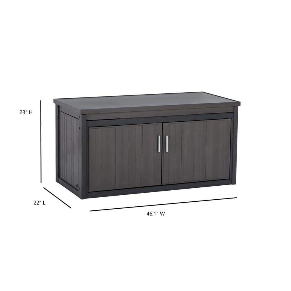 22 in. x 46.1 in. ECOFLEX LitterLoo Bench Litter Box Cover by New Age Pet - Image 6