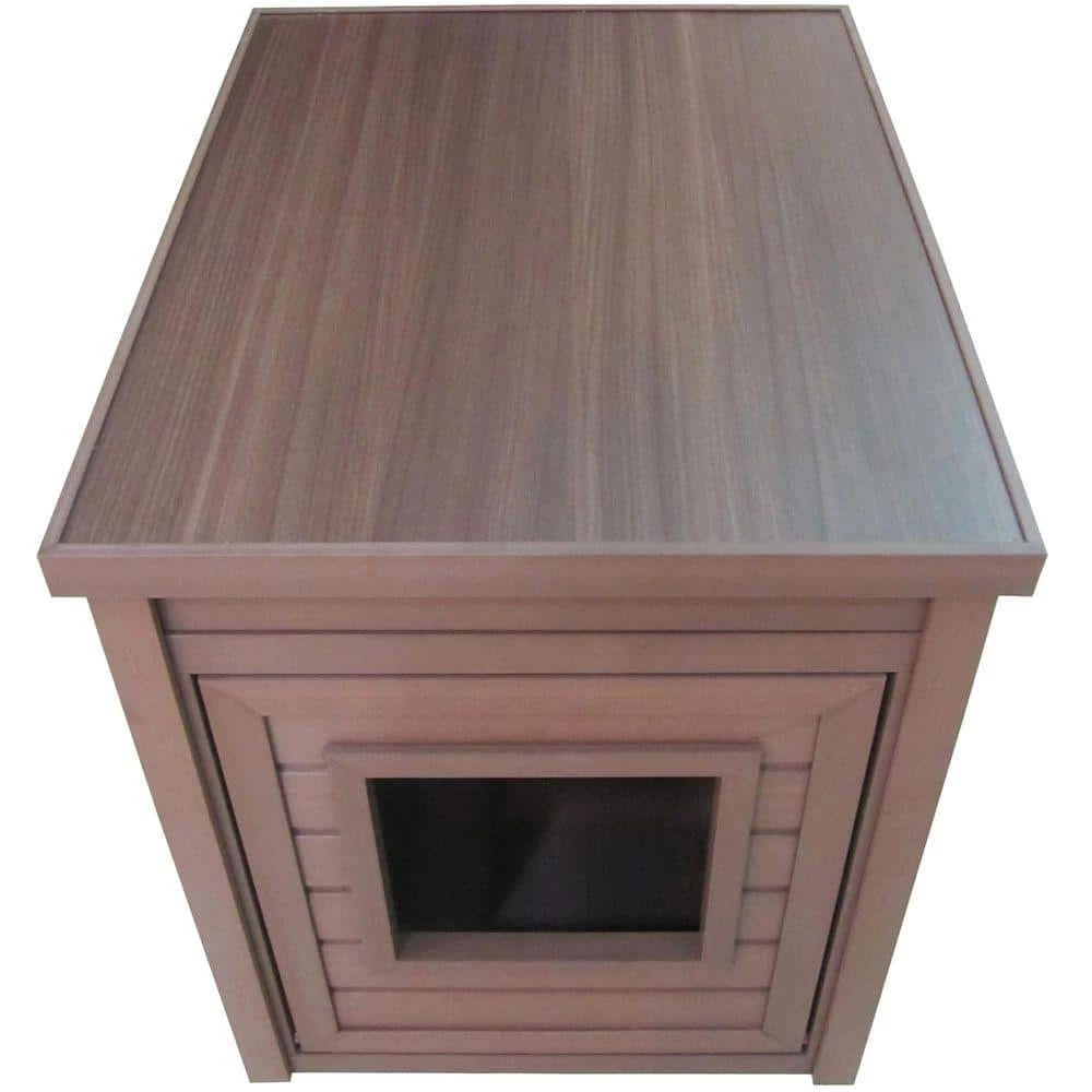 ECOFLEX Litter Box Cover End Table - Russet by New Age Pet - Image 2