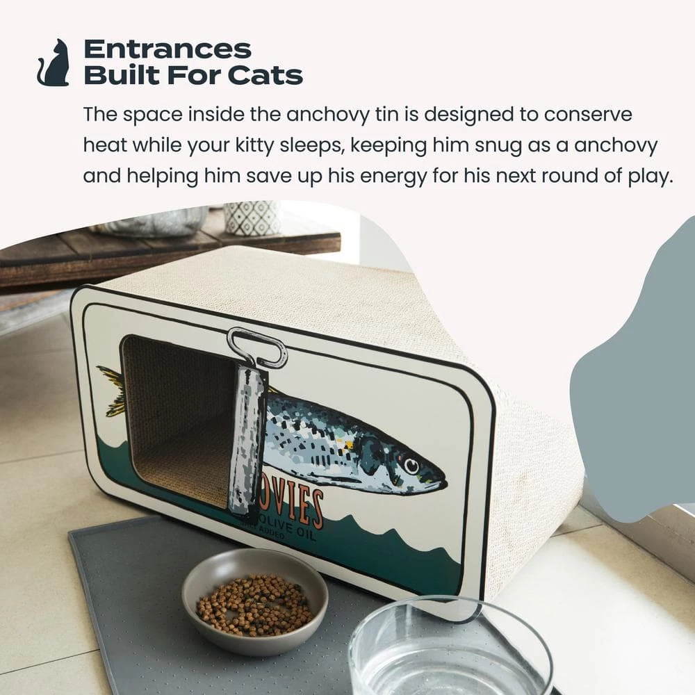 Olive Catalan Cat Scratcher by PARK AND BENCH - Image 3