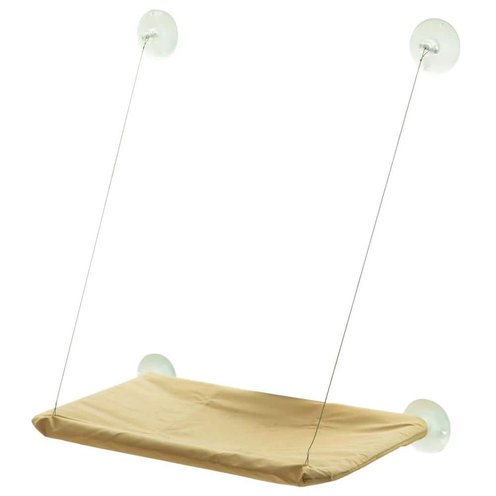 Window Mounted Window Perch Cat Resting Bed Hanging Seat Shelf Pet Hammock by PAWSMARK