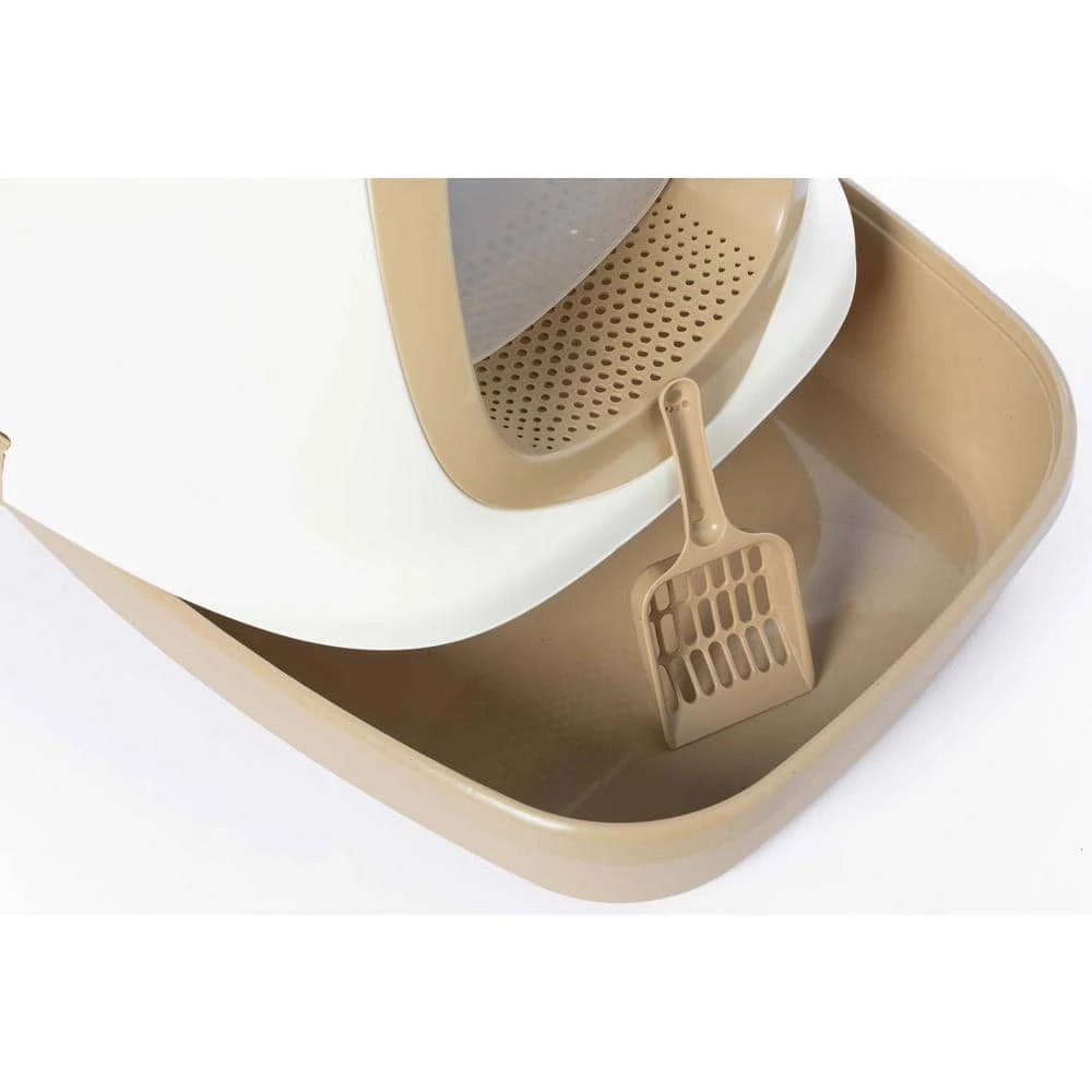 Fully Enclosed Hooded Odor-Free Front Entry Cat Toilet by PAWSMARK - Image 2