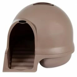 Booda Dome Titanium Cleanstep Litter Box by Petmate