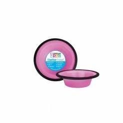 0.75 Cup Switchin Stainless Steel Dog/Cat Diner Feeder Replacement Bowl in Cotton Candy Pink by Platinum Pets