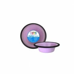 SwitchIN 0.75 Cup Stainless Steel Diner Feeder Replacement Dog/Cat Bowl in Sweet Lilac by Platinum Pets