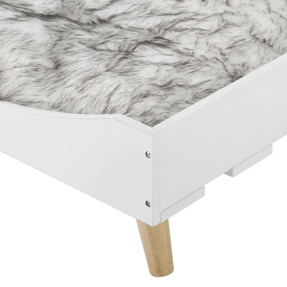 Chauncy 9 in. White Cat Tree by Sam's Pets - Image 6