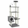 Tyrone 70.5 in. Gray Cat Tree by Sam's Pets