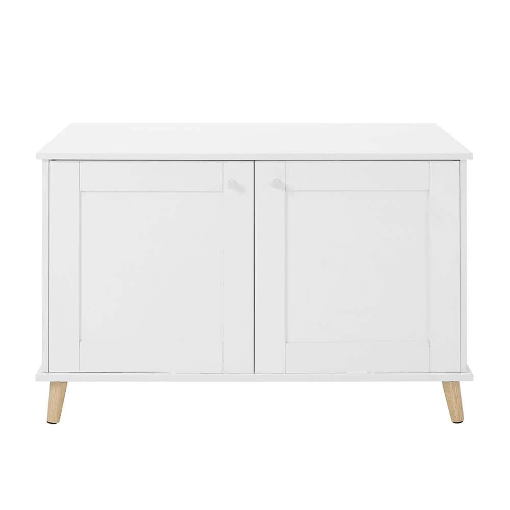 Becky 24.5 in. White Cat Tree End Table by Sam's Pets - Image 6