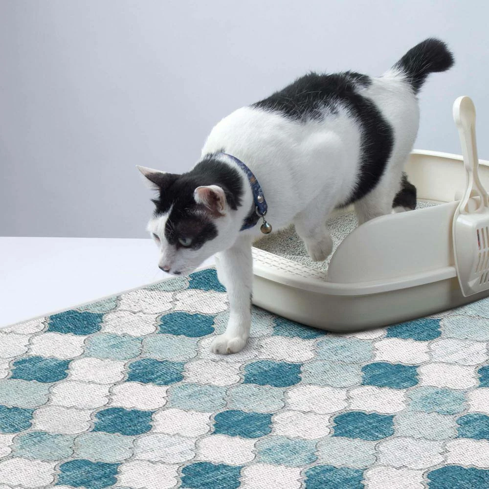 Cat and Dog Litter Mat for Litter Box - 2 ft. x 4 ft. Mat by SUSSEXHOME - Image 3
