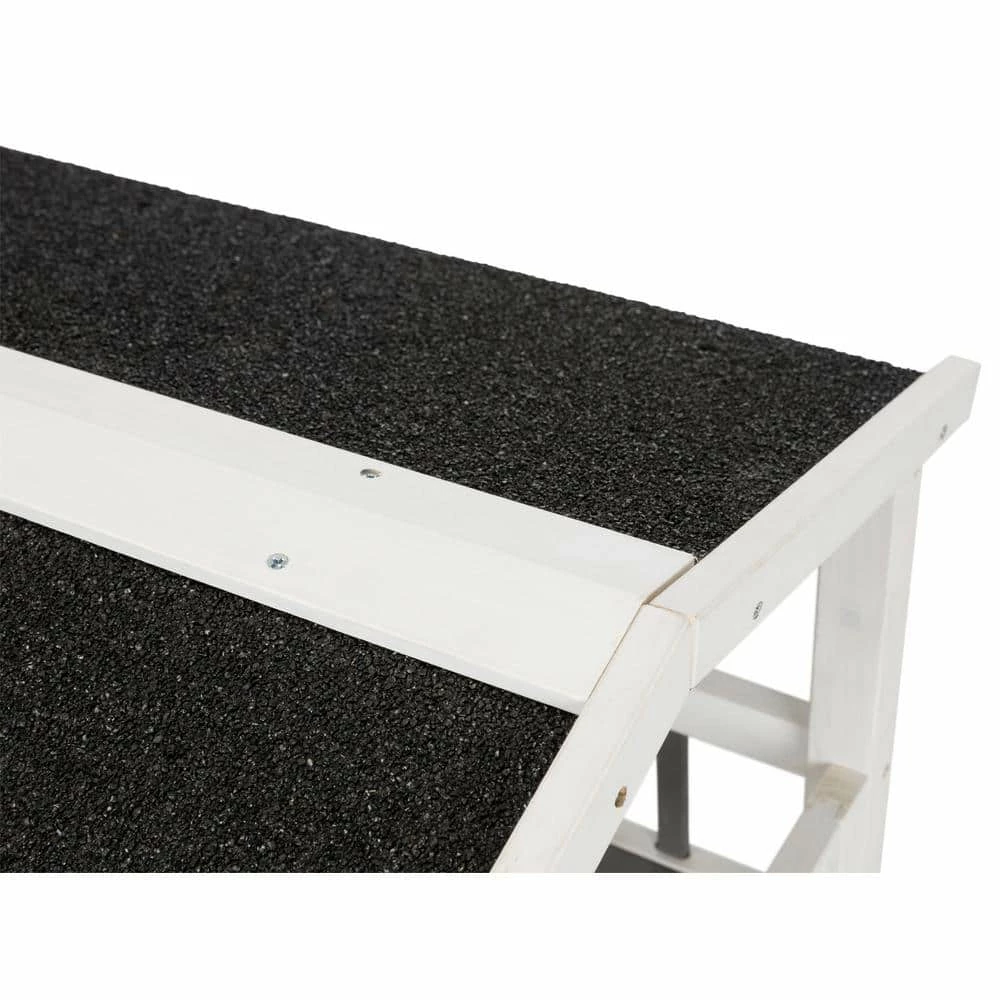 25 in. x 21.5 in. x 29.75 in. Pet Home with Shade in Gray/White by TRIXIE - Image 6