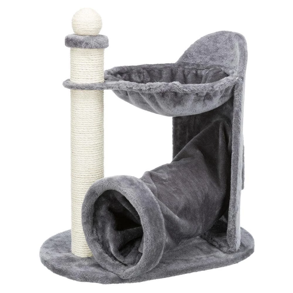 Gray Baza Gandia Scratching Post with Hammock by TRIXIE
