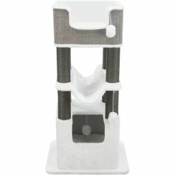 Cream/Gray Lucano Scratching Post Cat Tower by TRIXIE