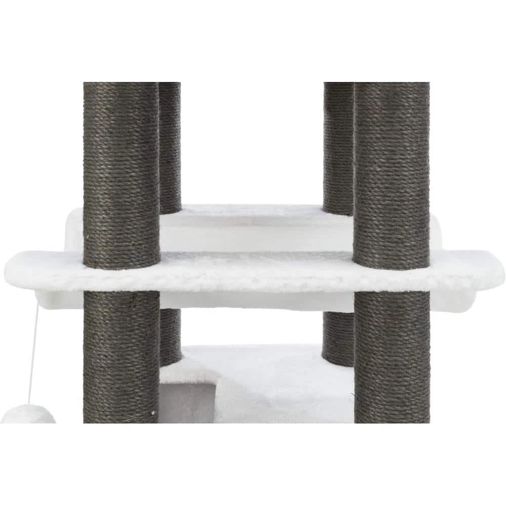 Cream/Gray Lucano Scratching Post Cat Tower by TRIXIE - Image 2