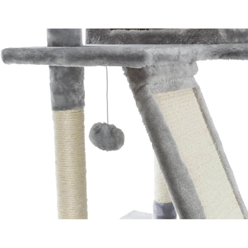 X-Large Gray Celeste Cat Tower by TRIXIE - Image 4