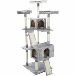 X-Large Gray Celeste Cat Tower by TRIXIE