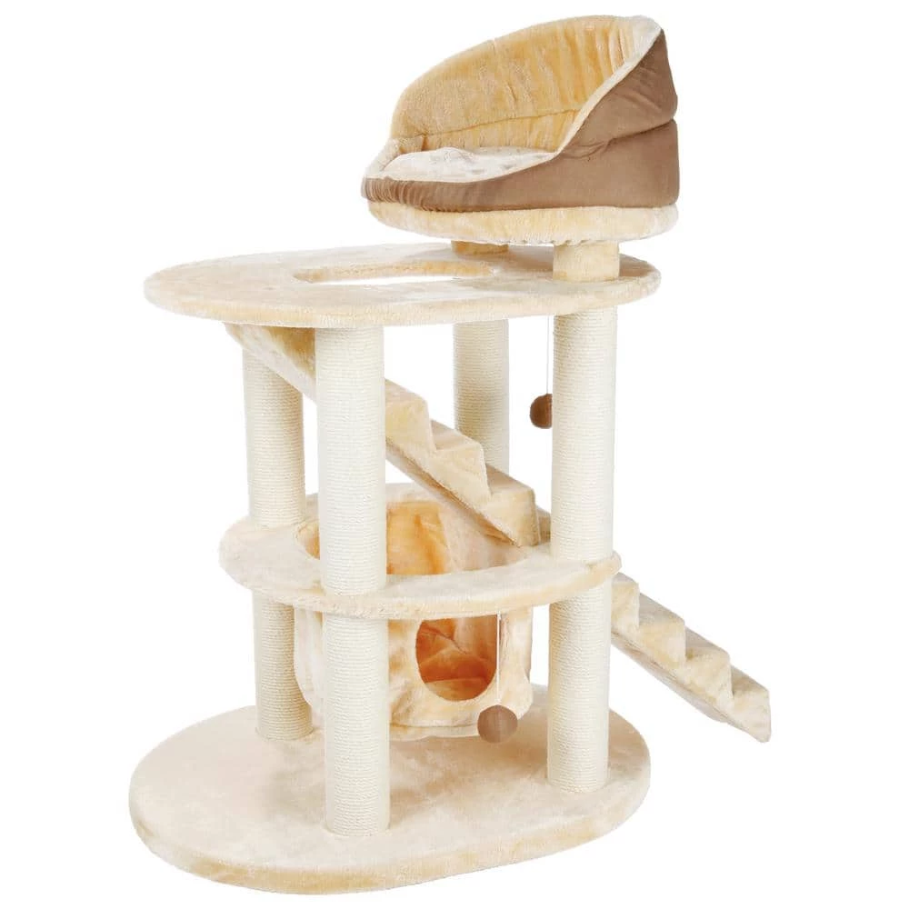 Beige/Brown Elsa Senior Cat Playground by TRIXIE