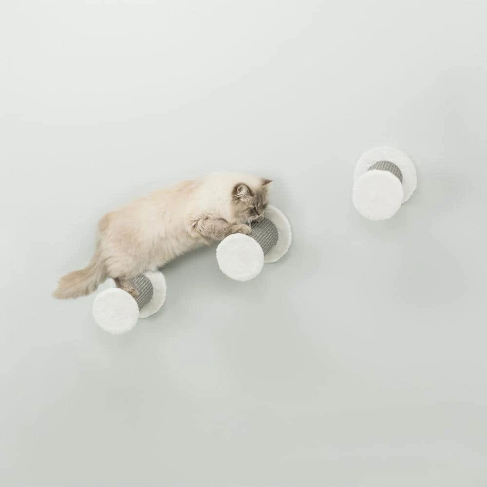 XXL Wall Mount Climbing Steps, Gray (3-Piece) by TRIXIE - Image 2