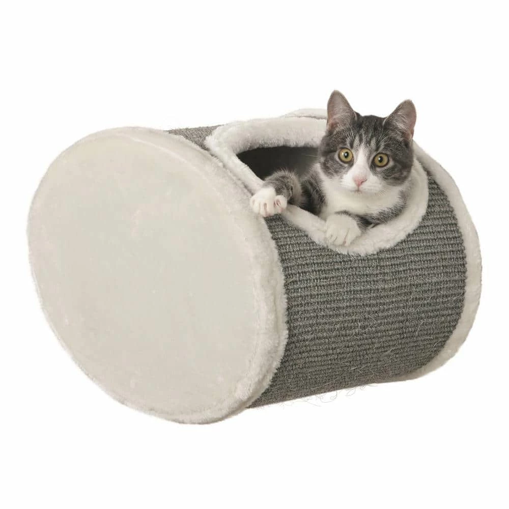 Cream/Gray Wall-Mounted Cat Lounging Set by TRIXIE - Image 2