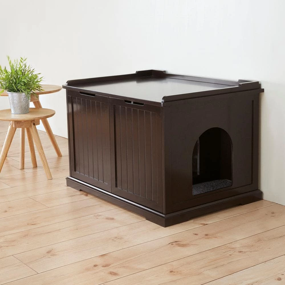 Wooden Pet House XL and Litter Box by TRIXIE - Image 2