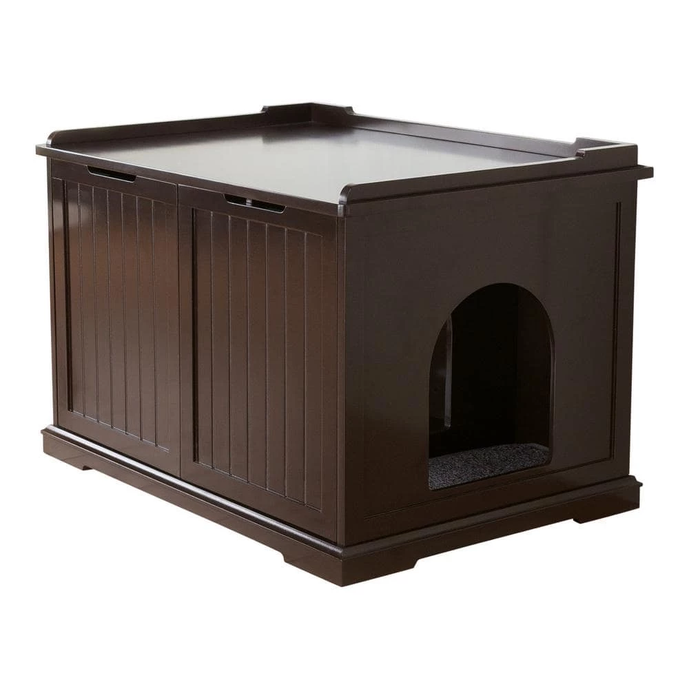 Wooden Pet House XL and Litter Box by TRIXIE
