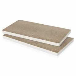 Eco zBoard White Premium Cat Scratcher (2-Pack) by Way Basics