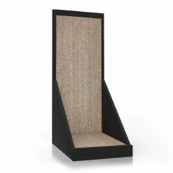 Eco zBoard Black Vertical Standing Cat Scratcher Post by Way Basics