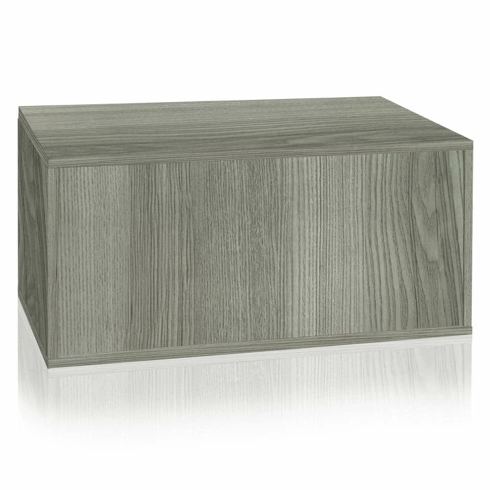 Eco zBoard Grey Modern Cat Litter Box Enclosure Furniture by Way Basics - Image 6