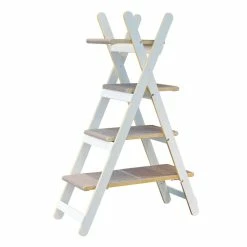 White Modern Folding Cat Tree by zoovilla